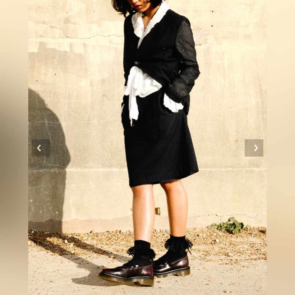 Dr Marten Elphie ll Cherry Red Leather Ballet Flats size 10 - Picture 14 of 15